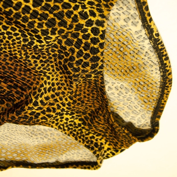 Vintage leopard print 1990's swimsuit - Picture 7 of 11